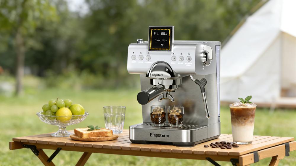coffee machine for ourdoor use