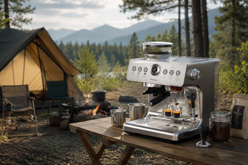 espresso machien for camping
