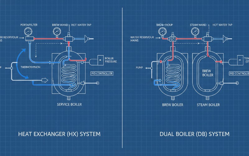 Single vs Dual Boiler Espresso Machines