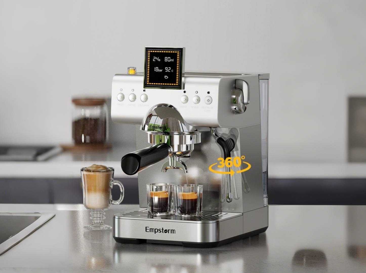 coffee machine with cold brew
coffee machine with cold brew