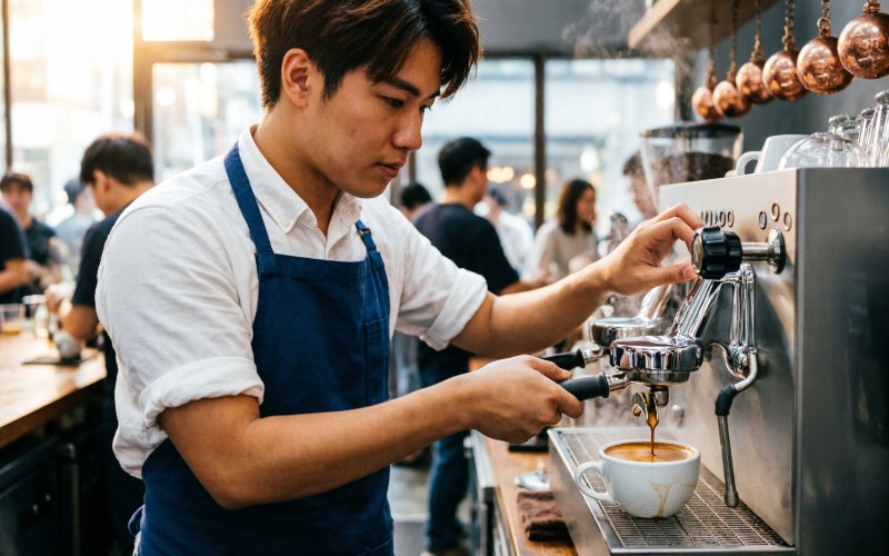 a-barista-preparing-an-espresso-shot