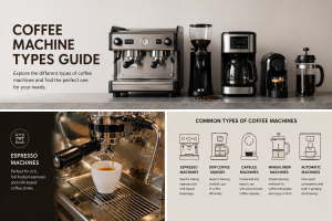 Complete Guide to Coffee Machine Types - Commercial and Home Espresso Machines by Empstorm