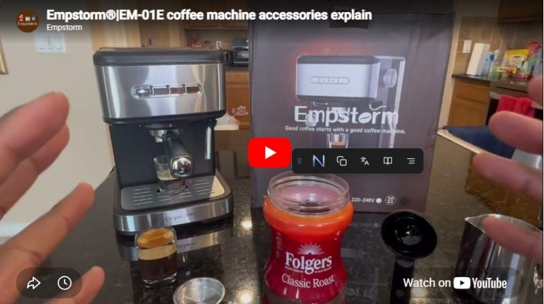 EM-01E coffee machine accessories