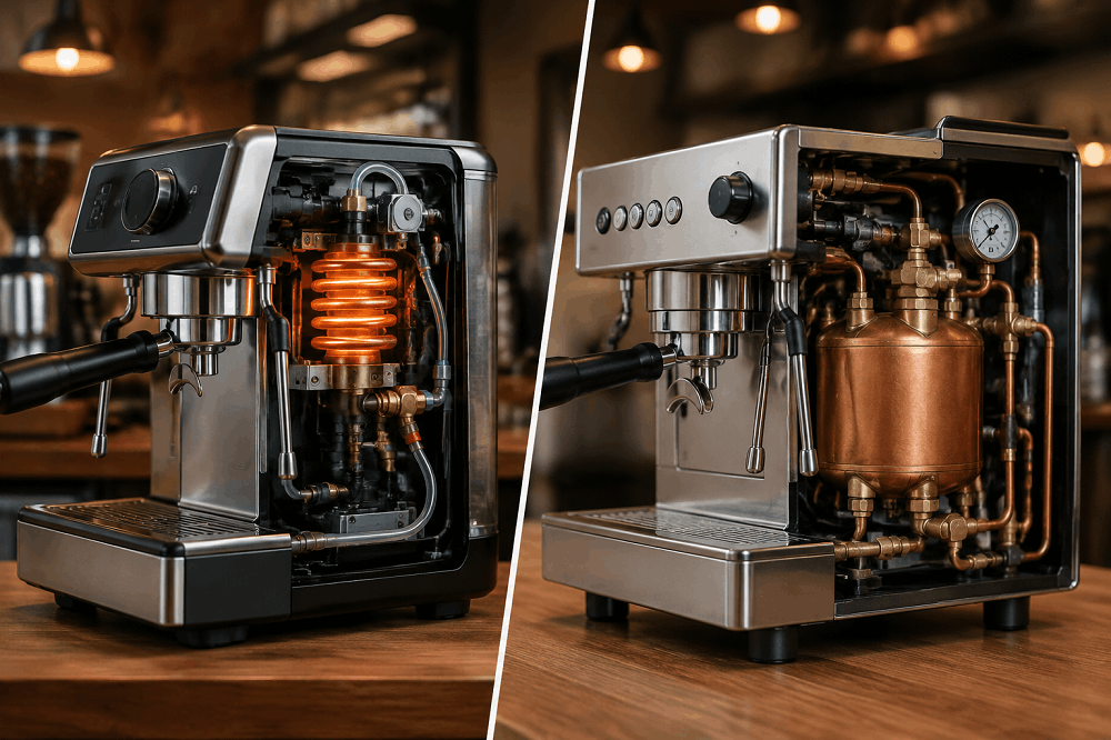 Thermoblock vs Boiler Coffee Machine (1)